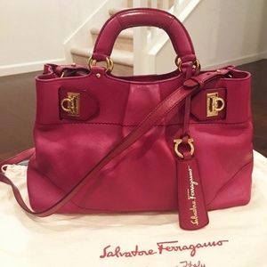 Salvatore Ferragamo Calfskin Soft W Handbag